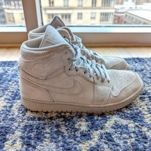 Jordan 1 wolf grey used high tops